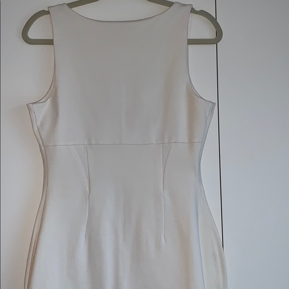 NWOT Guess off white mini dress - rhinestone zipper M - Picture 10 of 13